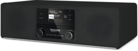 TechniSat DigitRadio 380 CD IR stereo tafelradio met internet, DAB+ digital radio, CD, Spotify en USB, zwart