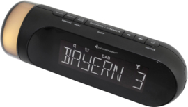 Soundmaster UR6600 SW DAB+ en FM wekker radio met nachtverlichting