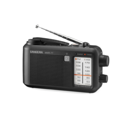 Sangean MMR-77 (2022 style) AM en FM nood radio met opwindhendel