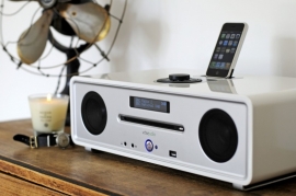 Vita Audio R4i Audio Systeem met CD, iDock, DAB+ en FM in hoogglans wit