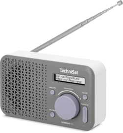 TechniSat TechniRadio 200 super simpele digitale portable radio met DAB+ en FM zonder poespas