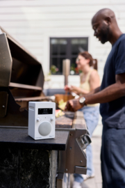 Tivoli Audio Model PAL+BT Gen. 3 oplaadbare radio met DAB+, FM en Bluetooth, wit