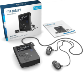 Majority Audio Petersfield Go zak radio met DAB+ en FM