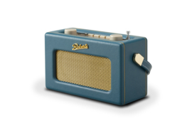 Roberts Uno BT retro DAB+ radio met FM en Bluetooth, teal blue, OPEN DOOS