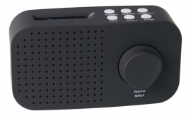 Tiny Audio Ami robuuste portable DAB+ en FM radio, zwart