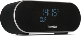 TechniSat DigitRadio 53 BT hoogwaardige stereo wekker radio met DAB+, FM en Bluetooth, zwart