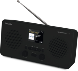 TechniSat TECHNIRADIO 6 S IR stereo digitale portable radio met DAB+, FM en internet, zwart