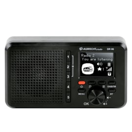 Albrecht DR 86 Senior compacte DAB+ en FM gebruiksvriendelijke digitale radio met Bluetooth, oplaadbaar, OPEN DOOS