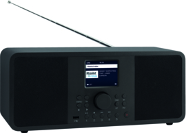 Imperial DABMAN i205 stereo hybride internetradio met DAB+ en FM en Bluetooth 5.0, zwart