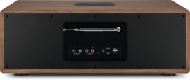 TechniSat DigitRadio 650 alles in 1 stereo hifi audio radio met DAB+ en FM ontvangst, internet radio, CD-speler en Bluetooth streaming, walnut