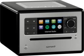 Sonoro Elite SO-910 V2 internetradio met DAB+, FM, CD, Spotify, Bluetooth en USB, zwart