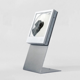km5 Cp1 en Cp2 aluminium standaard, zilver