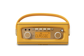 Roberts Uno BT retro DAB+ radio met FM en Bluetooth, geel