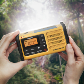 Sangean Survivor MMR-88  AM en FM-RDS nood radio met zonnepaneel en dynamo