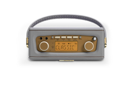 Roberts Uno BT retro DAB+ radio met FM en Bluetooth, grijs