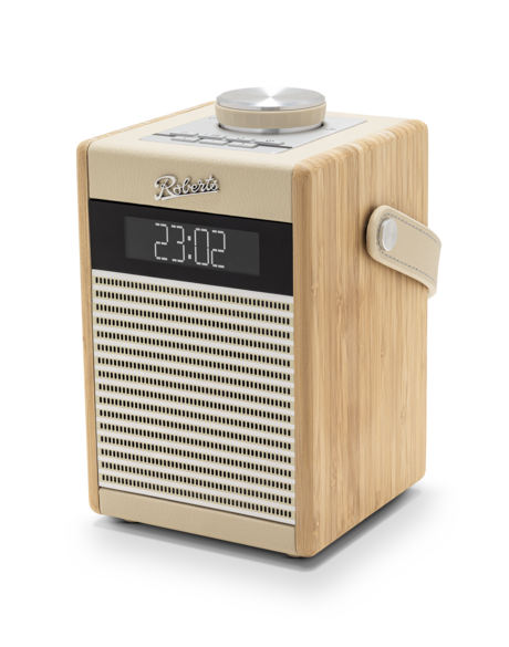 Roberts Rambler Midi portable retro DAB+ radio met FM en Bluetooth, Pastel Cream