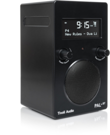 Tivoli Audio Model PAL+BT oplaadbare radio met DAB+, FM en Bluetooth, zwart