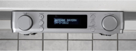 Soundmaster UR2022SI stereo DAB+ en FM onderbouw keukenradio, zilver