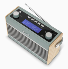 Roberts Rambler BT STEREO retro DAB+ radio met FM en Bluetooth, Duck Egg
