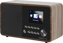 Imperial i110 wifi internetradio met USB, hout