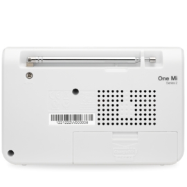 Pure One Mi Series II - mini digitale radio met DAB+ en FM - wit