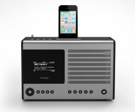 Revo Heritage G2 WIFI / DAB / DAB+ / FM radio / iPod / iPhone Black Oak