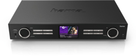 Hama DIT2000M stereo digitale internet hifi tuner met DAB+, FM, Spotify en Multiroom, zwart