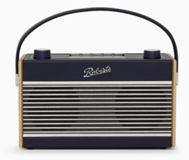 Roberts Rambler BT STEREO retro DAB+ radio met FM en Bluetooth, Navy Blue