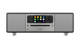 Sonoro Prestige X (2023 editie) SO-331 stereo internetradio met DAB+, FM, CD, Spotify en Bluetooth, matt graphite