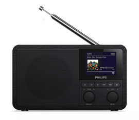 Philips TAPR802 / 12 digitale radio met wifi internet, DAB+, FM, Bluetooth en Spotify