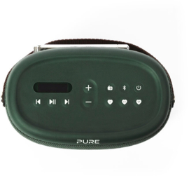 Pure Woodland waterdichte en oplaadbare radio met DAB+ en FM met Bluetooth ontvangst