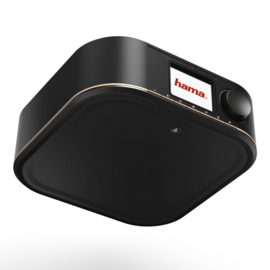 Hama DR350 onderbouw DAB+ radio met FM, zwart