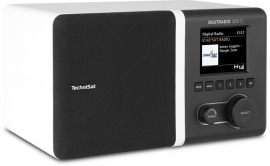 TechniSat DigitRadio 300C radio met DAB+ en FM, wit