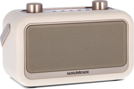 Nordmende Transita 30 draagbare retro DAB+ en FM stereo radio met Bluetooth, beige, OPEN DOOS