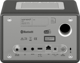 Sonoro Elite SO-910 V2 internetradio met DAB+, FM, CD, Spotify, Bluetooth en USB, mat grijs