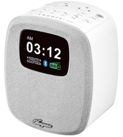 Sangean DCR-83 DAB+ en FM wekker radio met Bluetooth, wit