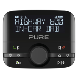 Pure Highway 600 V2 DAB+ en Bluetooth adapter voor in de auto + handsfree