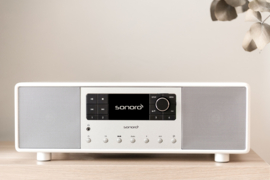 Sonoro Primus stereo internetradio met DAB+, FM, Spotify en Bluetooth, wit