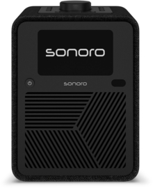Sonoro Atron STEREO internetradio met DAB+, FM, Spotify en Bluetooth, Antraciet - Zwart
