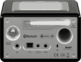 sonoro RELAX SO-810 V2 internetradio met DAB+, FM, Spotify, Bluetooth en USB, zwart