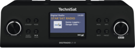 TechniSat DigitRadio 21 IR keuken (onderbouw) radio met internetradio, DAB+ en FM, zwart