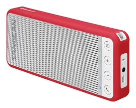 Sangean BluTab BTS-101 portable stereo Bluetooth luidspreker, rood