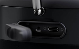 Pinell Compact+ oplaadbare DAB+ radio met FM en Bluetooth, zwart