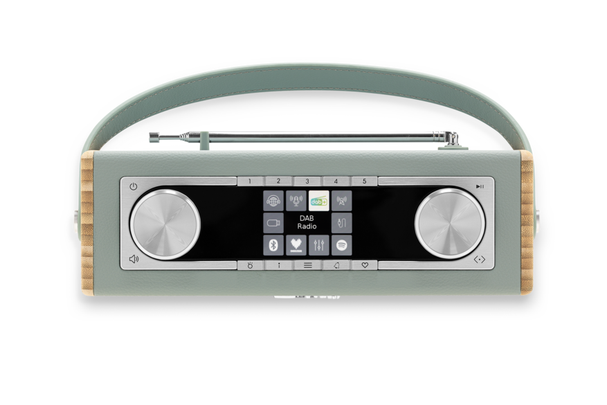 Roberts Rambler Max internetradio, DAB+, FM, USB, Spotify, Deezer en Bluetooth,  Duck Egg