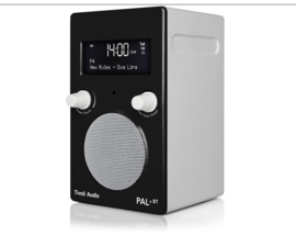 Tivoli Audio Model PAL+ BT oplaadbare radio met DAB+, FM en Bluetooth, zwart-wit