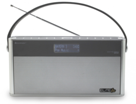 Soundmaster Elite Line DAB750SI stereo DAB+ radio met Bluetooth en accu