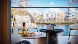 Sharp Osaka DR-540 stereo draagbare en oplaadbare DAB+ en FM radio met Bluetooth en alarmfunctie