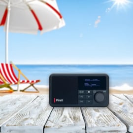Pinell Compact oplaadbare DAB+ radio met FM en Bluetooth