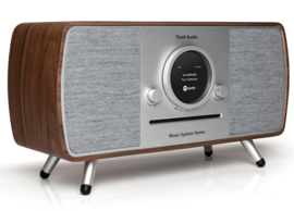 Tivoli Audio ART Music System Home alles-in-één hifi-systeem met internet, DAB+, FM, Spotify en Bluetooth, walnoot