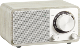 Sangean WR-7 PLUS mini FM radio met Bluetooth ontvangst, Moonlight Oak